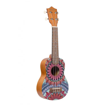 Ukulele Soprano Bamboo Bu-21 Ukelele Newhope Con Funda